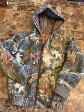 RedHead Boys Camo Hooded Jacket - small